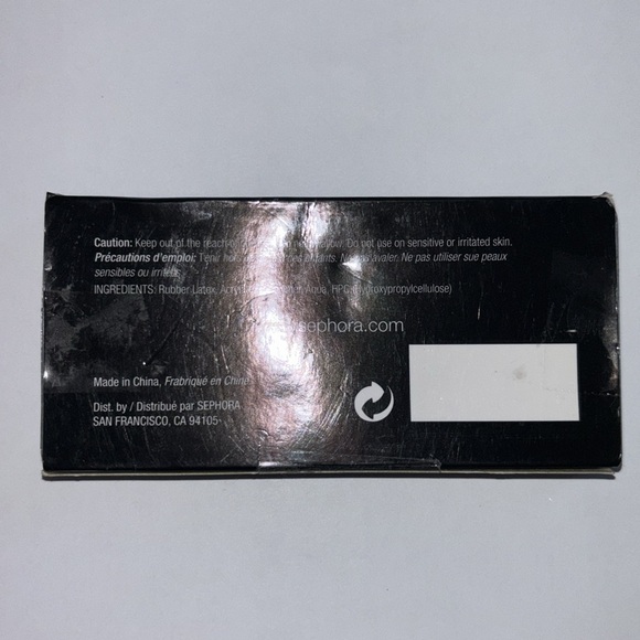 Sephora Black False Eyelashes with Glitter - Picture 3 of 4